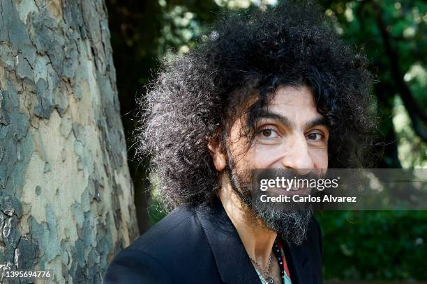 Violinist Ara Malikian presents 'Los Paseos Musicales del Real Jardin Botanico' at the Royal Botanic Garden on May 06, 2022 in Madrid, Spain.