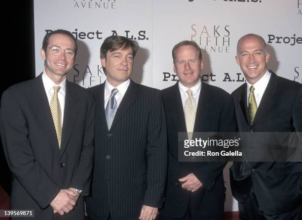 Talent agent Richard Lovett, talent agent Kevin Huvane, talent agent David O'Connor and talent agent Bryan Lourd attend the Second Annual Los Angeles...