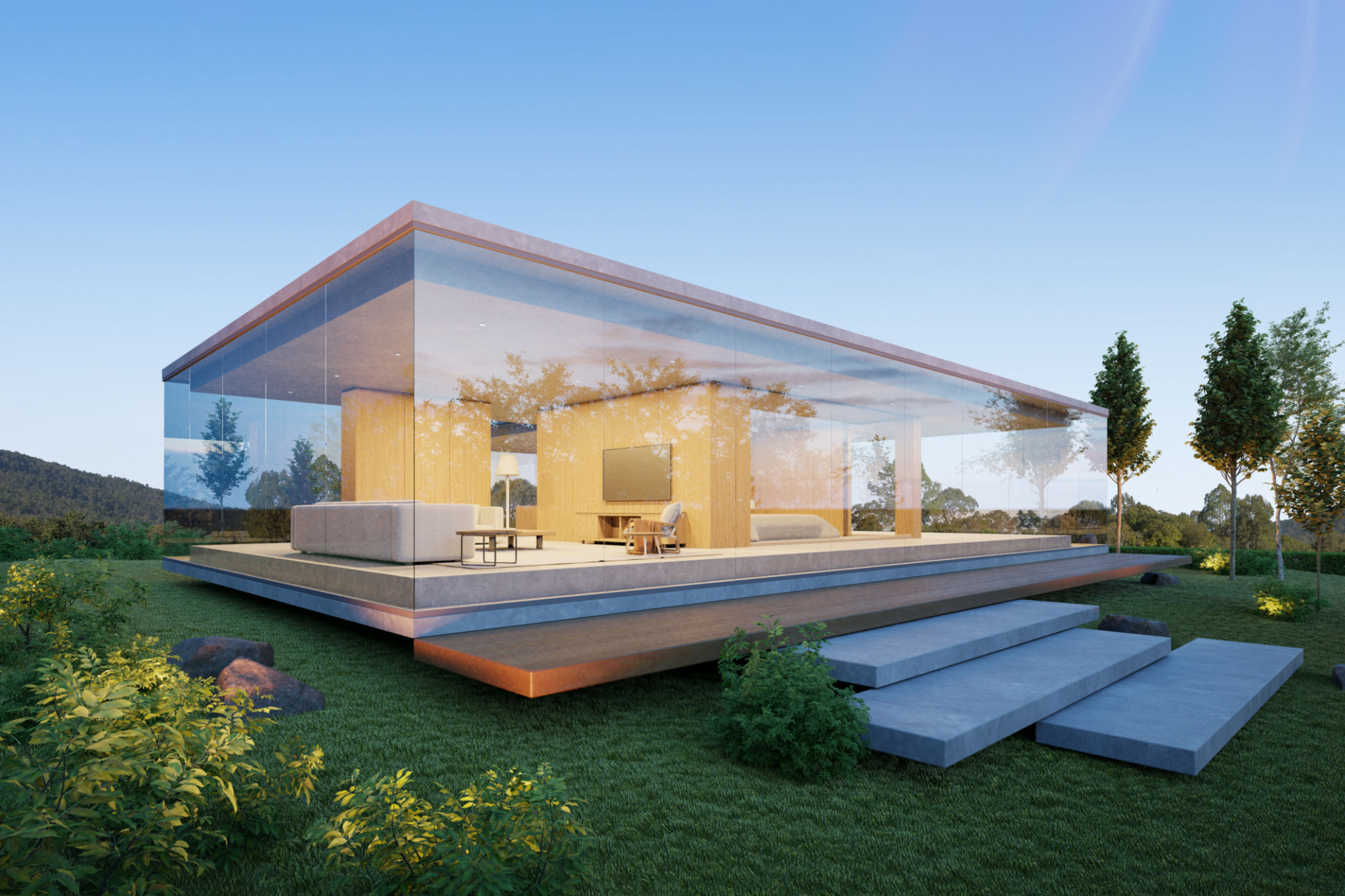 smart glass home
