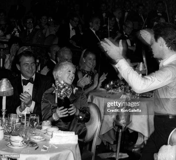 Actress Connie Stevens attends the opening party for Marlene Dietrich on October 9, 1967 at the Rainbow Room in New York City.