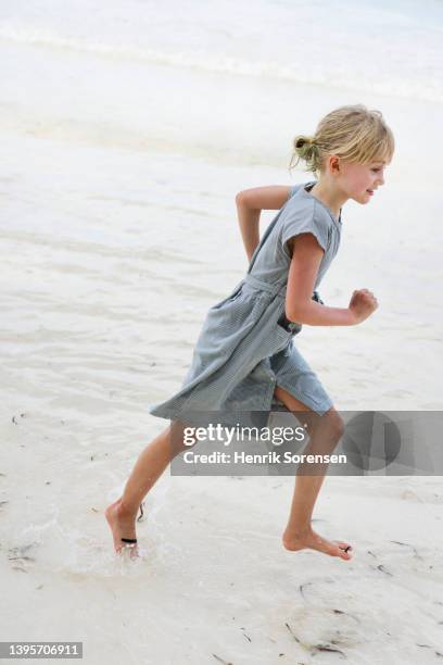 portrait of teenage girl - girl white dress stock pictures, royalty-free photos & images