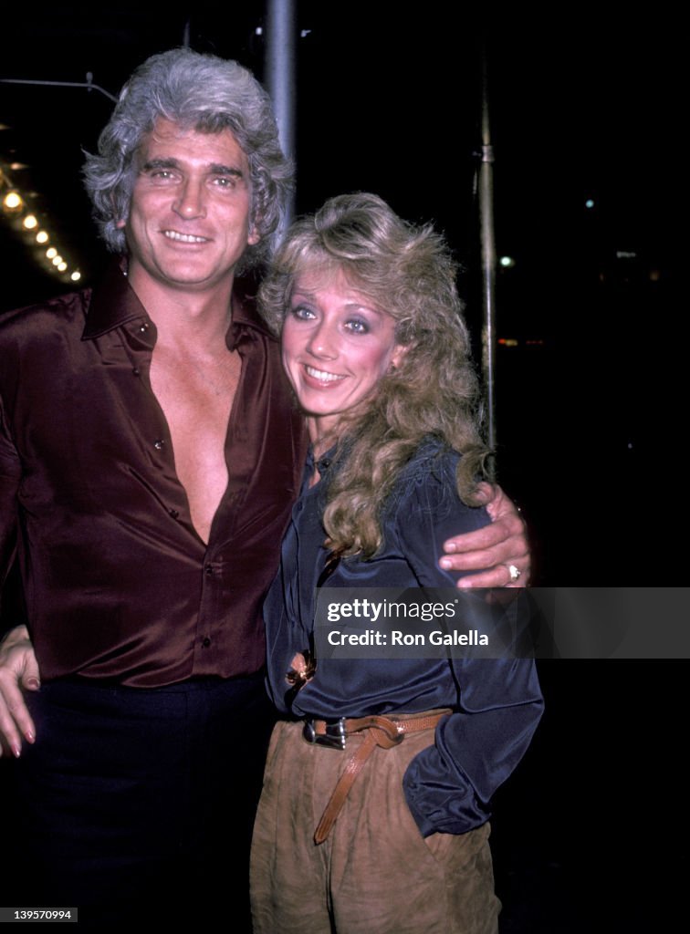 Michael Landon and girlfriend Cindy Clerico Sighting at the Sherry Netherlands Hotel