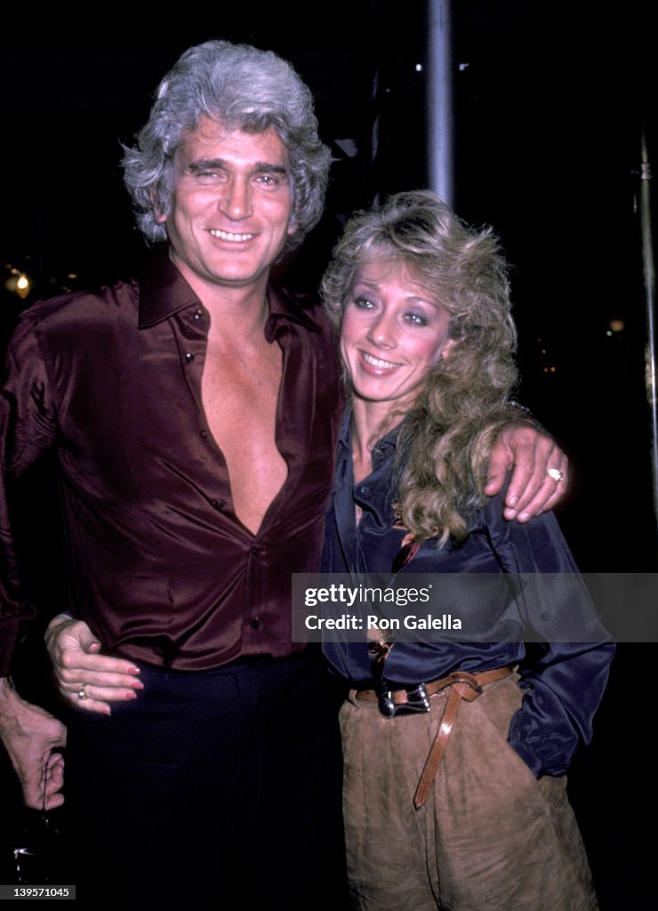 Michael Landon and girlfriend Cindy Clerico Sighting at the Sherry Netherlands Hotel