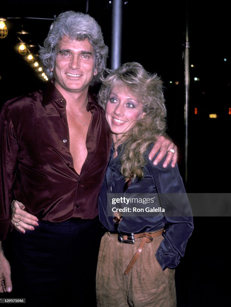 Michael Landon and girlfriend Cindy Clerico Sighting at the Sherry Netherlands Hotel