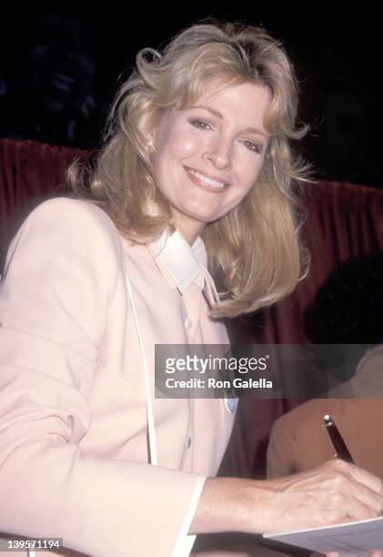 Actress Deidre Hall attends The New York Friars' Club Roasts Whoopi Goldberg on October 8, 1993 at New York Hilton Hotel in New York City.