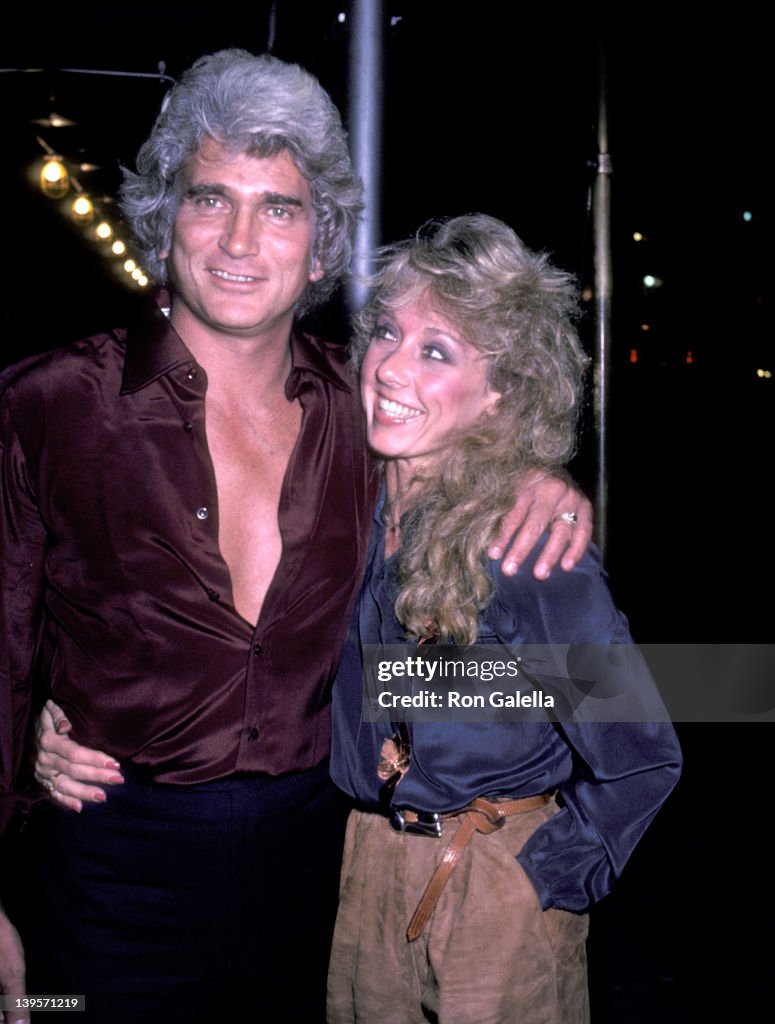 Michael Landon and girlfriend Cindy Clerico Sighting at the Sherry Netherlands Hotel