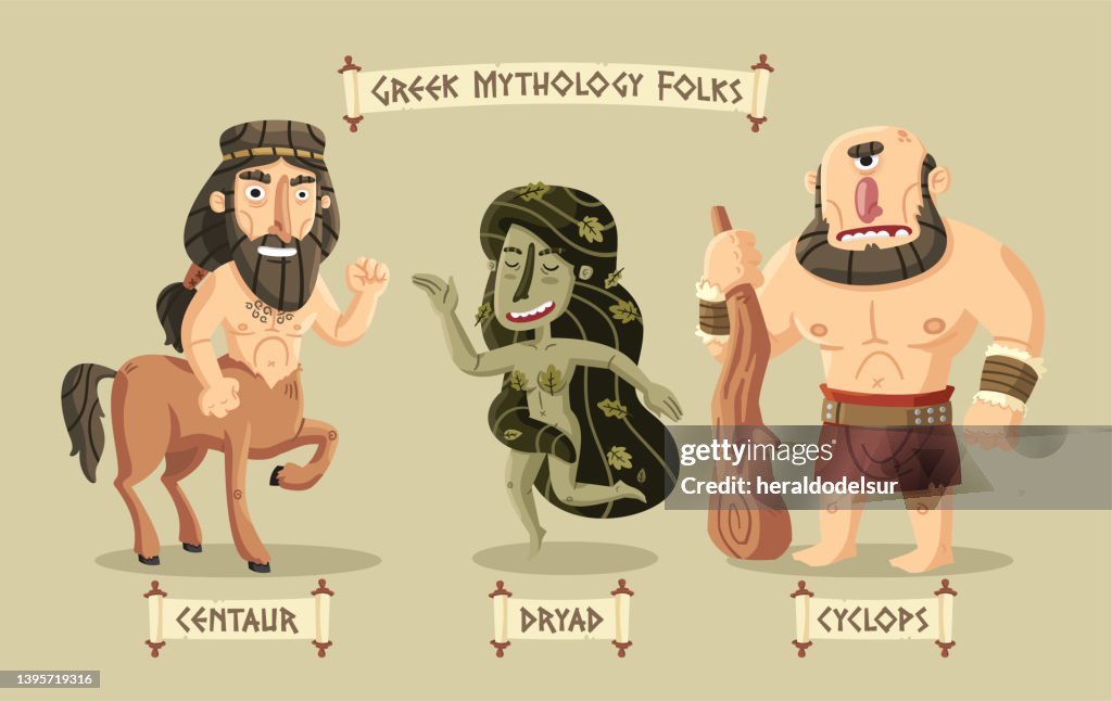 Greek Mythology Folks High-Res Vector Graphic - Getty Images
