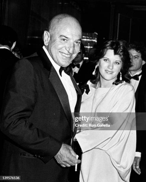 Actor Telly Savalas and wife Julie Hovland attend 12th Annual American Film Institute Lifetime Achievement Awards Honorig Lillian Gish on March 1,...