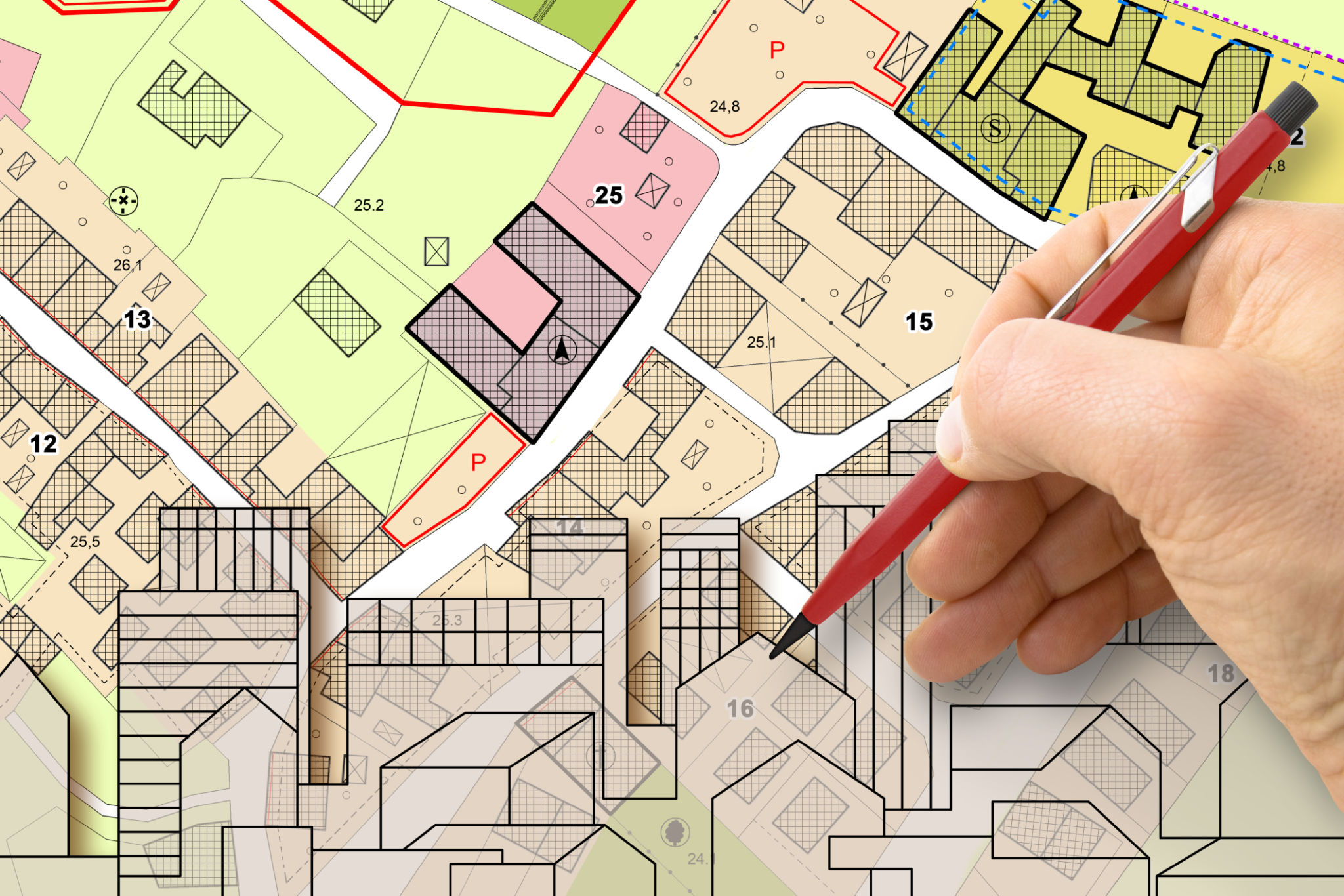 urban planning map