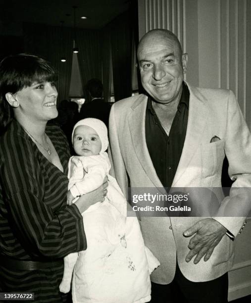 Actor Telly Savalas, wife Julie Hovland and son Christian Savalas attend Fourth Annual Young Musicians Celebrity Mother-Daughter Fashion Show on...