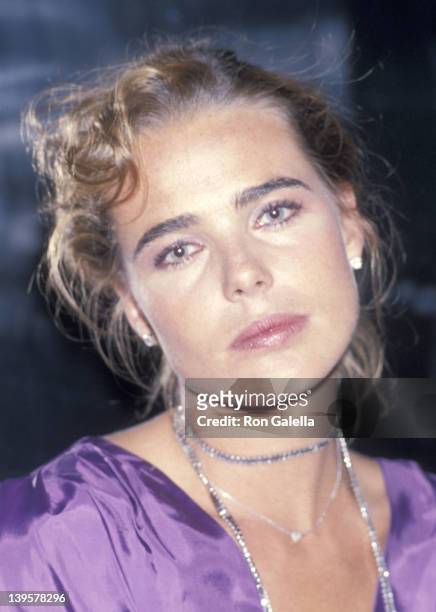 Actress Margaux Hemingway attends the 36th Annual Coty Awards After Party Hosted by Bill Kaiserman on September 28, 1978 at Studio 54 in New York...