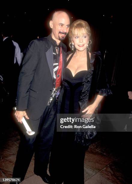 Musician Bob Kulick and actress Stella Stevens attend the "Night of 200 Stars" Second Annual International Achievement in Arts Awards on December 2,...