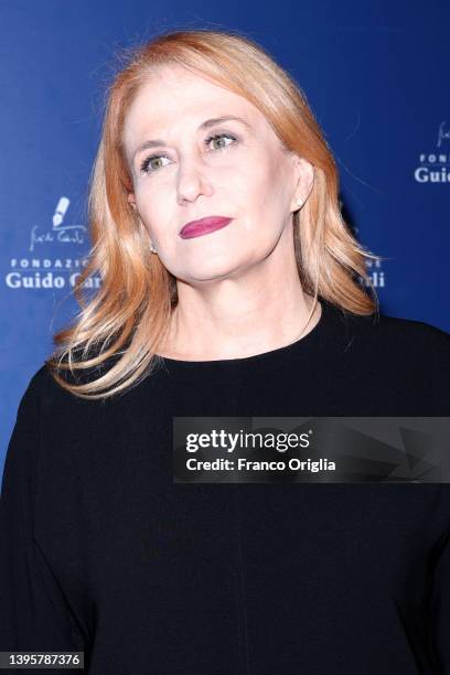 Monica Maggioni attends the Guido Carli Prize at Auditorium Parco Della Musica on May 06, 2022 in Rome, Italy.