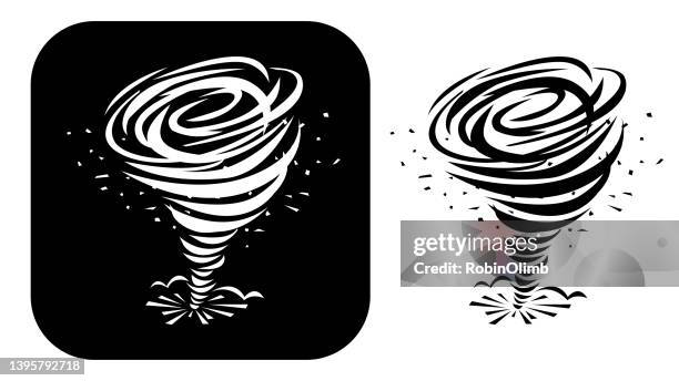 black and white tortoise icon - cyclone stock illustrations