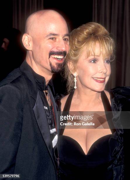Musician Bob Kulick and actress Stella Stevens attend the "Night of 200 Stars" Second Annual International Achievement in Arts Awards on December 2,...