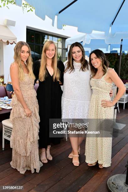 Lauren Conrad, Deena Margolin, Kristin Gallant, and Hannah Skvarla as The Little Market Celebrates Mother's Day 2022 at Issima at La Peer Hotel on...