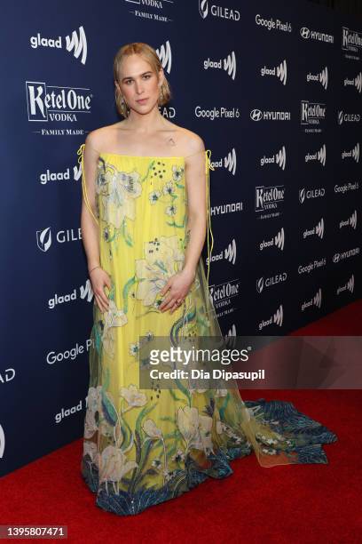 Tommy Dorfman attends 33rd Annual GLAAD Media Awards at New York Hilton Midtown on May 06, 2022 in New York City.