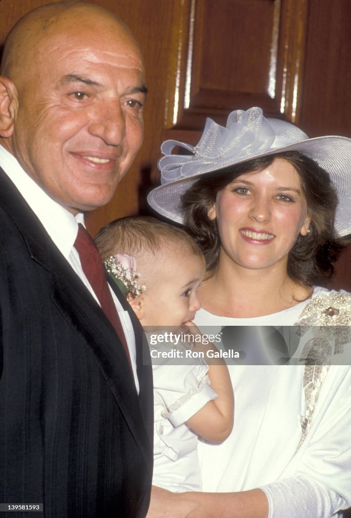 Christian Savalas' Christening