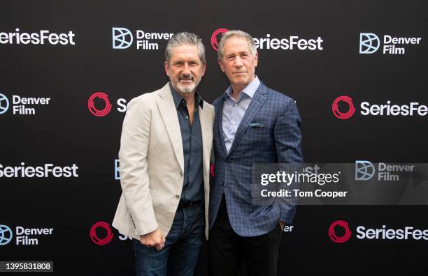 Chief Executive Officer of Liberty Global Mike Fries and CEO of Lions Gate Entertainment Jon Feltheimer attend SeriesFest Season 8: Innovation Talks...