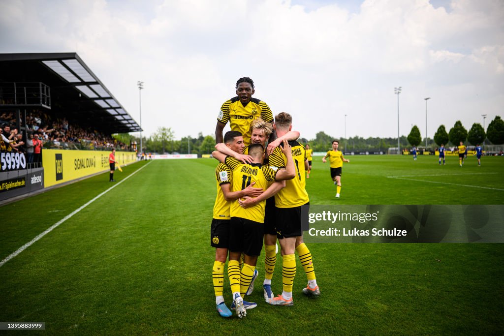 Borussia Dortmund v FC Schalke 04 - A Junior German Championship Semi Final Leg One