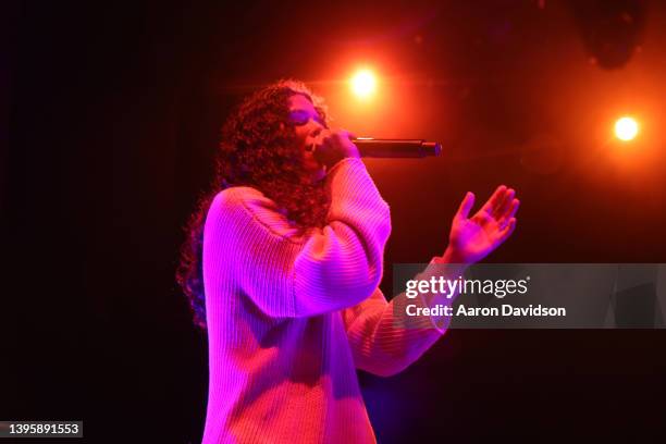 Shake performs on stage during Cash App's 'Night Of Fancy Fun' presented by Visa at Faena Hotel on May 06, 2022 in Miami Beach, Florida.