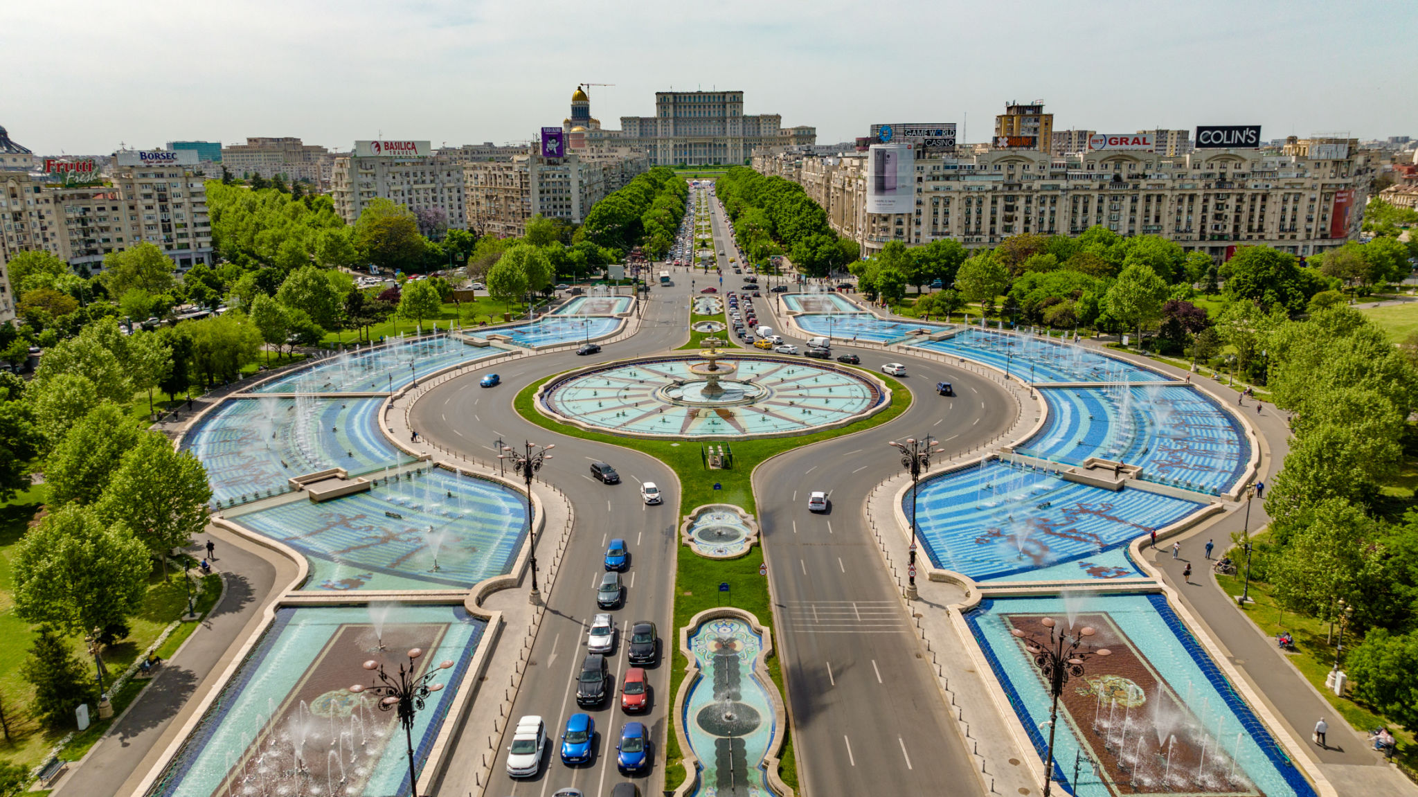 bucharest skyline