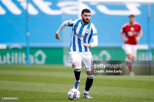 Gonzalo Avila 'Pipa' of Huddersfield Town during the Sky Bet Championship match between Huddersfield Town and Bristol City at Kirklees Stadium on May...