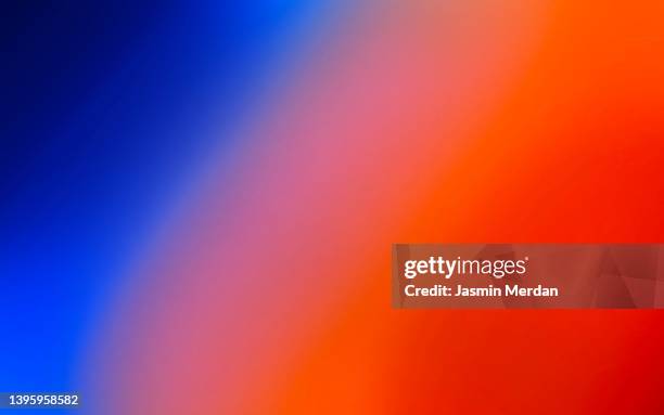 red and blue gradient abstract background - red and blue design imagens e fotografias de stock