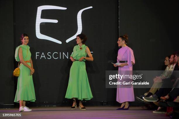 Valentina Suárez Zuloaga and Margarita Ruyra de Andrade, founders of Es Fascinante, at the Day Vs. Evening fashion Show during San Sebastian Moda...