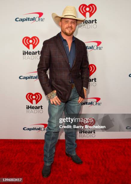 Cody Johnson poses backstage during the iHeartCountry Festival at the Moody Center on May 7, 2022 in Austin, Texas.