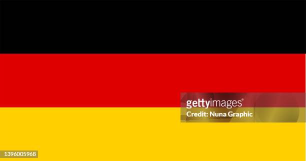 ilustrações, clipart, desenhos animados e ícones de bandeira alemã - trabalho de design