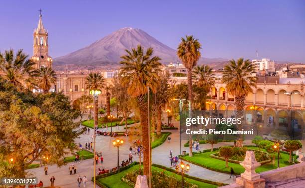 arequipa - arequipa fotografías e imágenes de stock