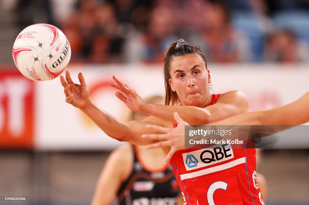 Super Netball Rd 8 - Giants v Swifts