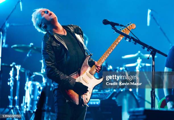 Mike McCready of Pearl Jam performs onstage at The Forum on May 07, 2022 in Inglewood, California.