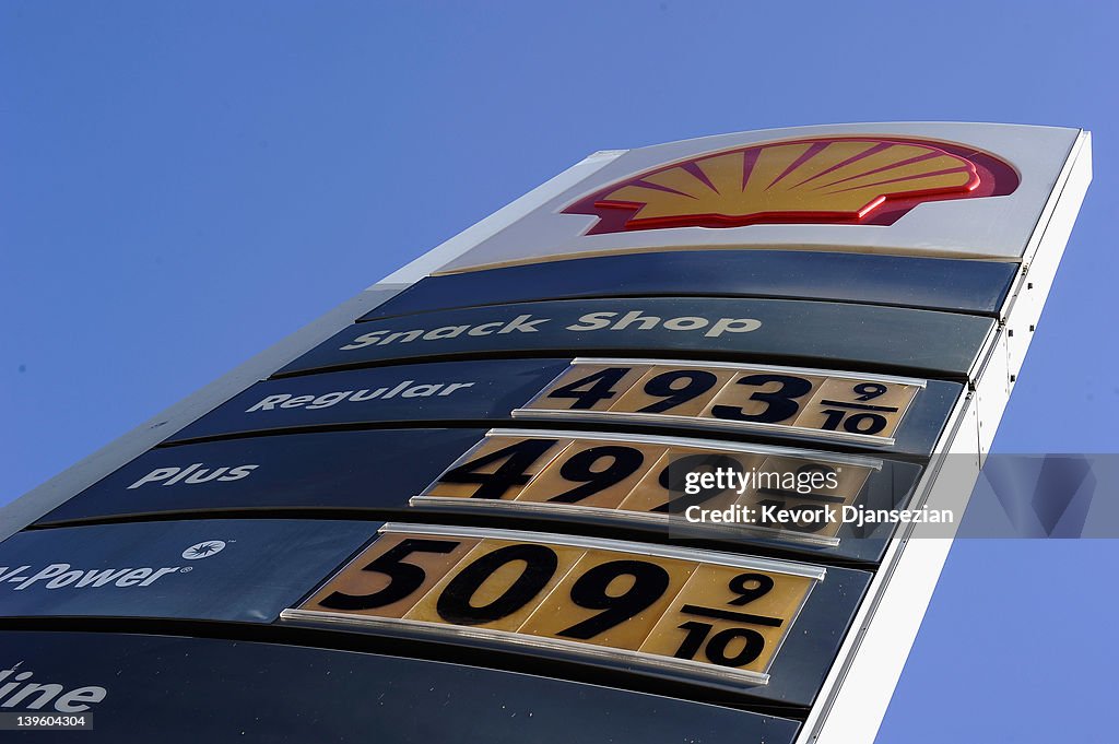 Gas Prices Rise Over Four Dollars A Gallon In California