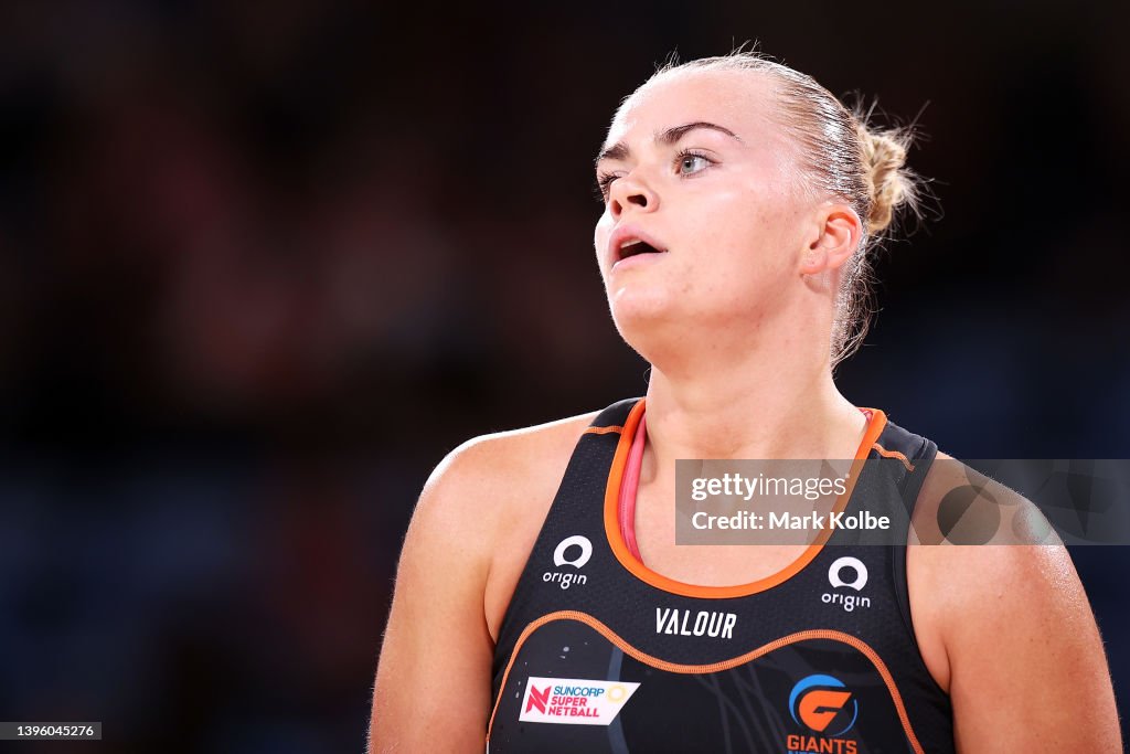 Super Netball Rd 8 - Giants v Swifts