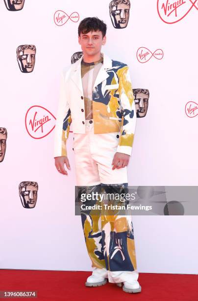 Tom Daley attends the Virgin Media British Academy Television Awards at The Royal Festival Hall on May 08, 2022 in London, England.