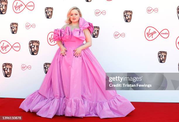 Nicola Coughlan attends the Virgin Media British Academy Television Awards at The Royal Festival Hall on May 08, 2022 in London, England.