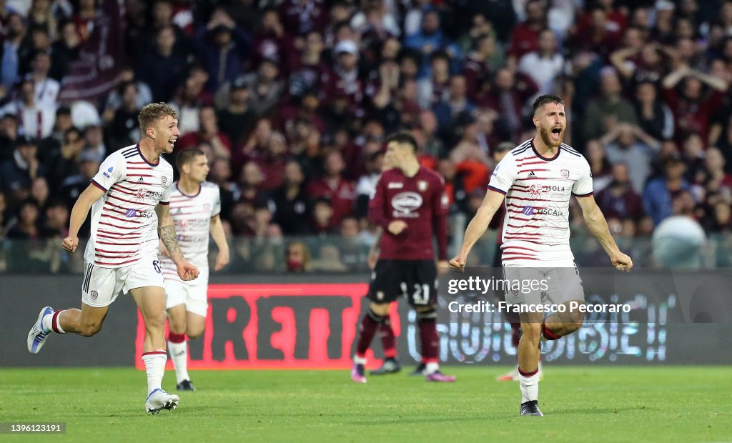 US Salernitana v Cagliari Calcio - Serie A