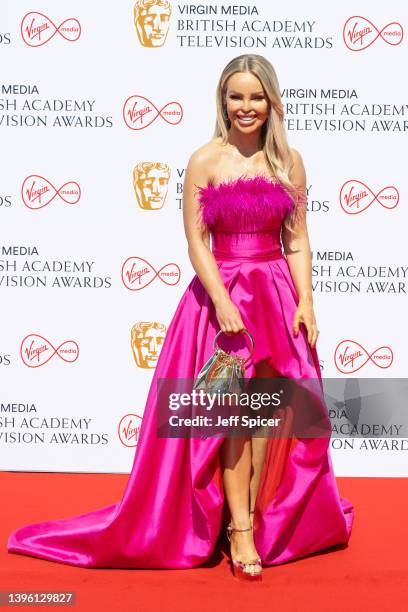 Katie Piper attends the Virgin Media British Academy Television Awards at The Royal Festival Hall on May 08, 2022 in London, England.