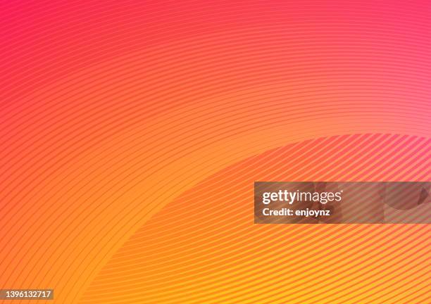 stockillustraties, clipart, cartoons en iconen met orange pink abstract summer background - oranje achtergrond
