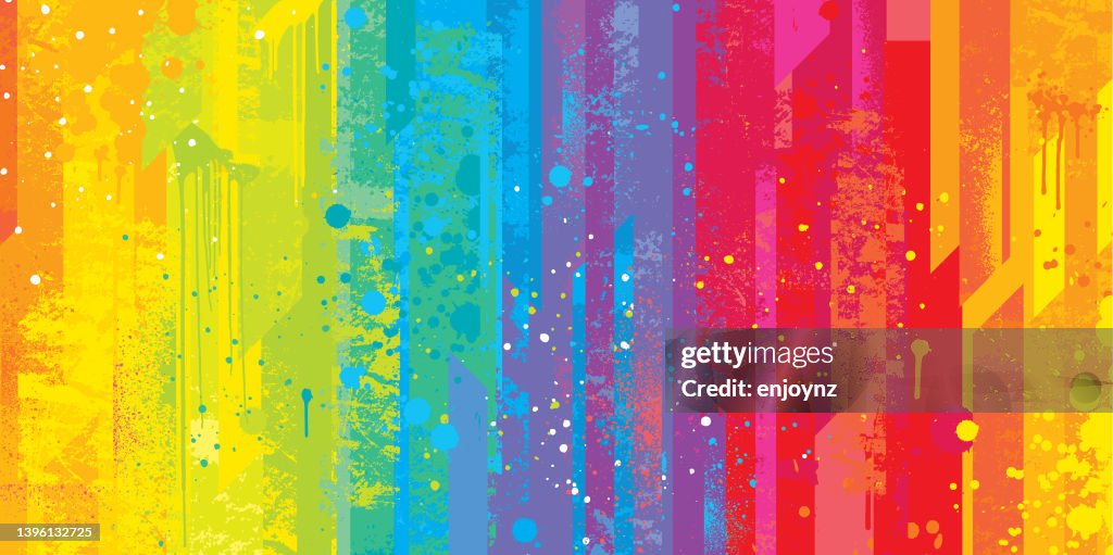 Fondo Grunge rainbow