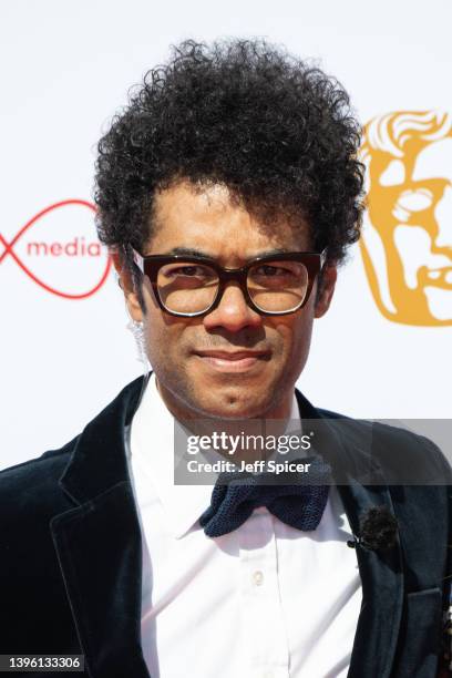 Richard Ayoade attends the Virgin Media British Academy Television Awards at The Royal Festival Hall on May 08, 2022 in London, England.