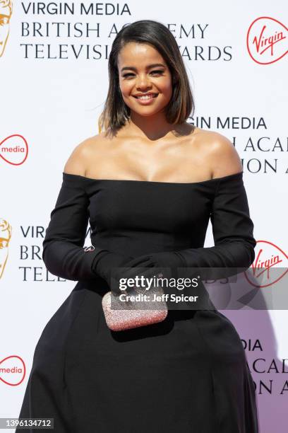 Lydia West attends the Virgin Media British Academy Television Awards at The Royal Festival Hall on May 08, 2022 in London, England.