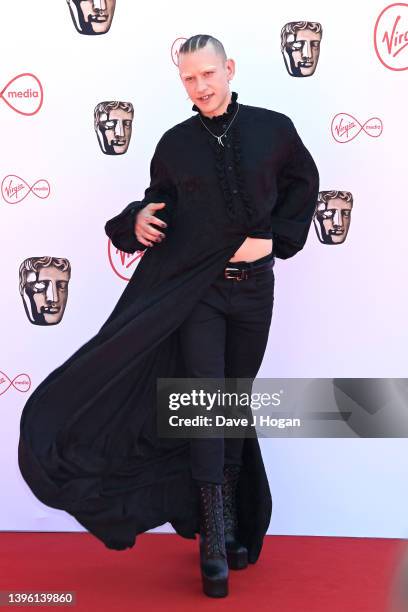 Olly Alexander attends the Virgin Media British Academy Television Awards at The Royal Festival Hall on May 08, 2022 in London, England.
