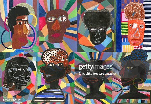 Different Mixed Races Group Of Mixed Race People High-Res Vector Graphic - Getty Images