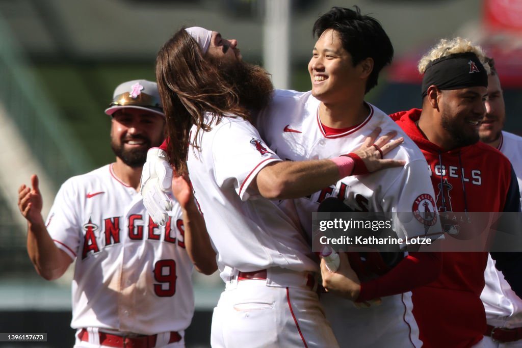 Washington Nationals v Los Angeles Angels