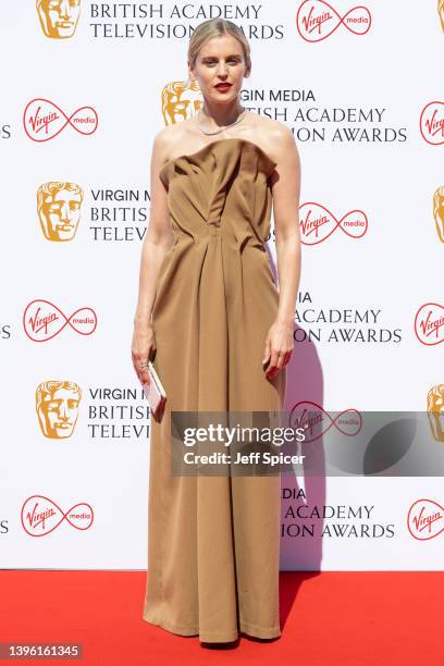 Denise Gough attends the Virgin Media British Academy Television Awards at The Royal Festival Hall on May 08, 2022 in London, England.