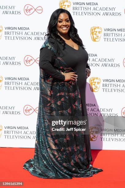 Alison Hammond attends the Virgin Media British Academy Television Awards at The Royal Festival Hall on May 08, 2022 in London, England.