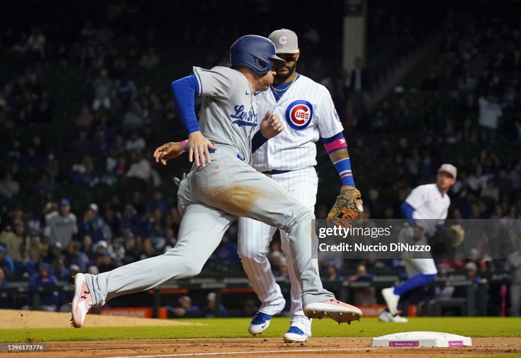 Los Angeles Dodgers v Chicago Cubs